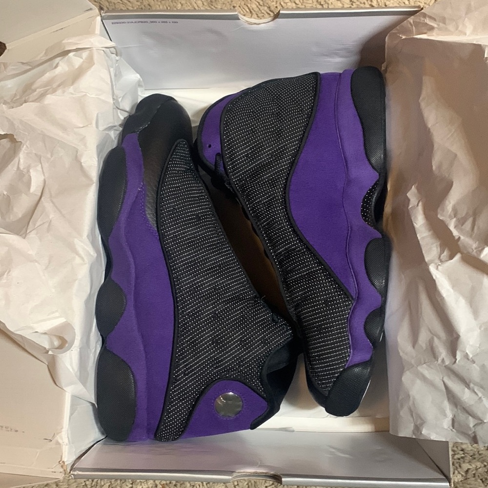 Jordan 13 court purple BRAND NEW
